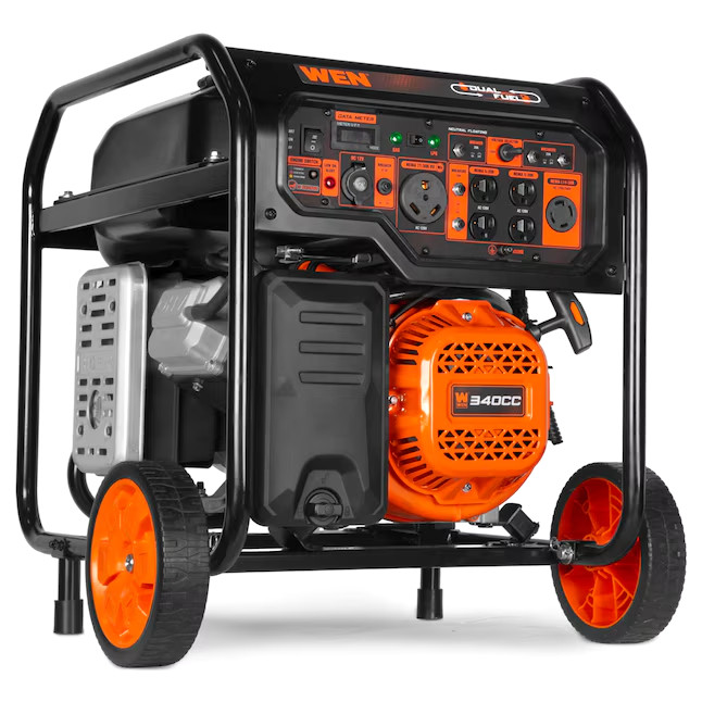 WEN 8000 / 6500 -Watt Gasoline/Liquid propane Dual fuel Portable Generator