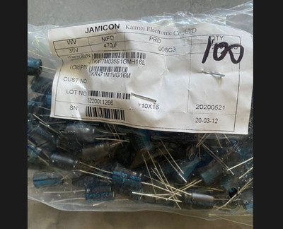 15pcs JAMICON TK 35v 470uf 10x16mm electrolytic Capacitor 105°C