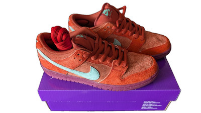 Nike SB Dunk Low Pro PRM ''Mystic Red / Emerald Rise''   Gr. 42,5 Neu Mit Karton