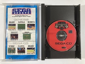 NFL's Greatest San Francisco vs Dallas 1978-1993 Sega CD (1993) Complete CIB