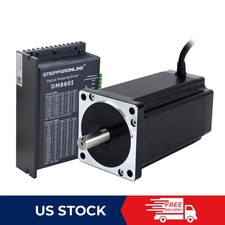STEPPERONLINE 1 Axis Stepper CNC Kit 12Nm 1700oz.in Nema 34 Stepper Motor Driver