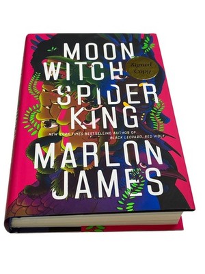 Moon Witch Spider King Marlon James Signed Hardcover African Fantasy Novel #2