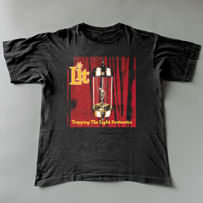 Lit - Tripping The Light Fantastic Black Cotton Shirt Full size S-5XL TH276