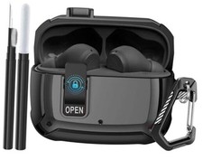 Compatible JBL Vibe Beam/Beam 2 Case For JBL Vibe Beam/Beam 2/200 TWS Black