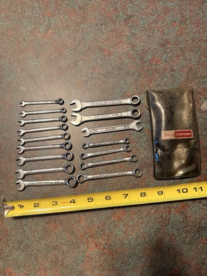 #ad #ad Vintage Craftsman Not Complete 10 Piece SAE Mixed Brands Lot 16 Total Tools Sear $25.00