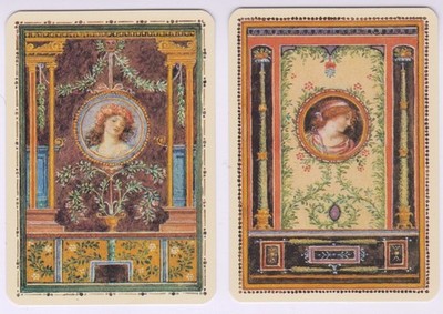 2 Victoria & Albert Museum Gemälde von Edward Poynter.2 Einzelspielkarte2