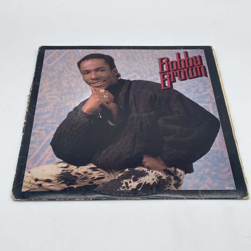 Bobby Brown King of the Stage LP UK Press  Girlfriend NEW EDITION G/G