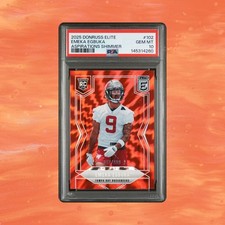 2025 Panini Donruss Elite - Rookies Emeka Egbuka #102 Aspirations Shimmer /999