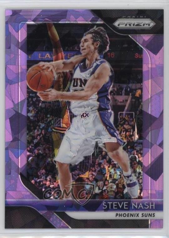 2018-19 Panini Prizm Purple Ice Prizm 58/149 Steve Nash #155 HOF