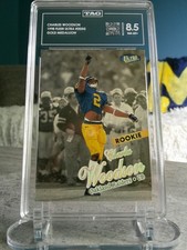 Charles Woodson 1998 Fleer Ultra Gold Medallion #203G TAG 8.5 Rookie RC Michigan