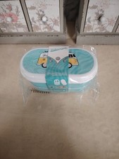 VW T1 Camper Bus Surf Bus Blue Bento Box Lunch Set Official Merch. New Sealed 
