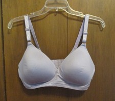 Warner's Cloud 9 Super Soft Lightly Lined Comfort Bra 1269 Lavender Gray 40B