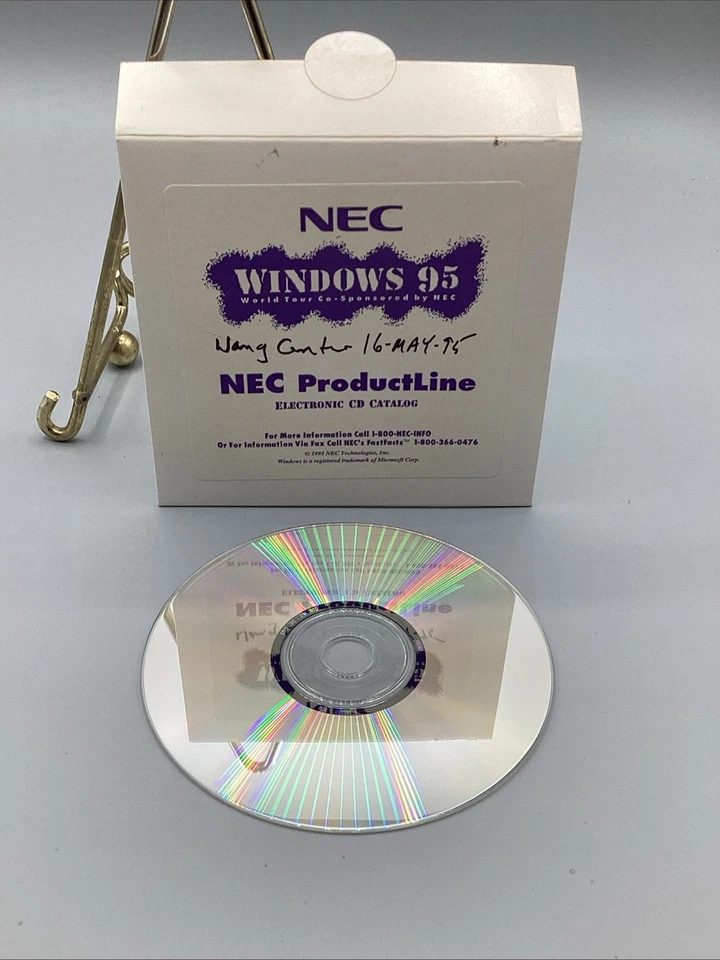 Vintage NEC Productline: Windows 95- Original Package-RARE - Image 4 of 4