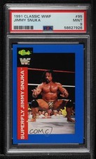 1991 Classic WWF Superstars Superfly Jimmy Snuka #95 PSA 9 MINT 1d4e