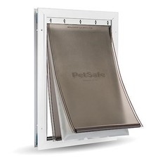 PetSafe Extreme Weather Pet Door Large, Aluminum Frame, Triple Flap