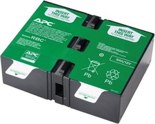 APC UPS Battery Replacement Cartridge APCRBC124, Compatible Black