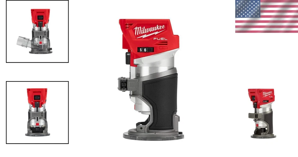 Brand New Cordless Compact Router Power Tool - Image 2 of 4