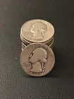 (14) Silver Washington Quarters- including Semi Key date 1936-D!