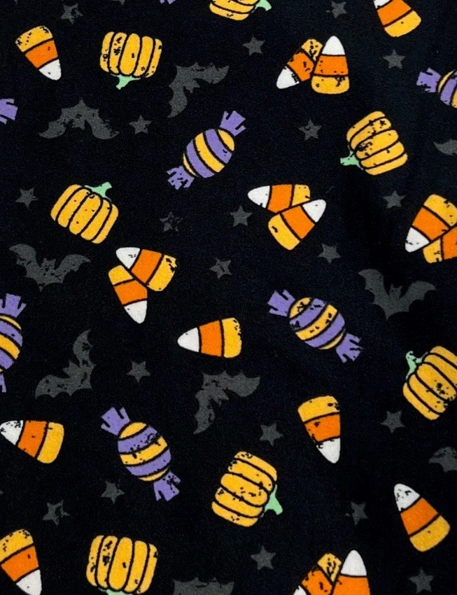 Leggings LuLaRoe OS Talla Única Divertidos NEGRO NARANJA Estrellas BAT Halloween Calabaza Caramelo Foto 3 de 4