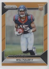 2016 Panini Prizm Rookie Orange Prizm 272/299 Will Fuller V #268 6o3