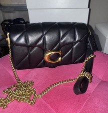 COACH Tabby 19/Wristlet Small Black Crossbody...