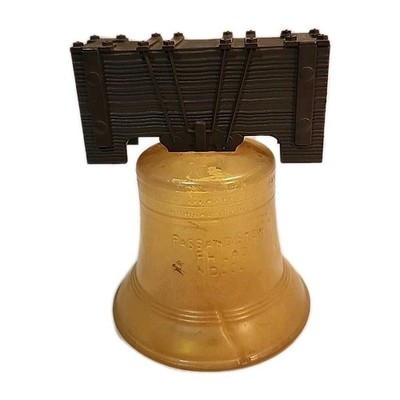 Avon Perfume Cologne Bottle Empty / 5'' Tall / Liberty Bell Tribute