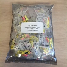 50 Pair Honeywell Howard Leight Laser Lite LL- 30 Corded Earplugs NRR 32dB NEW