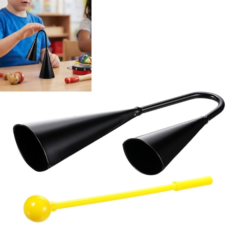 Musical Agogo Bell Unique Design Clear Sound Quality Exquisite ...