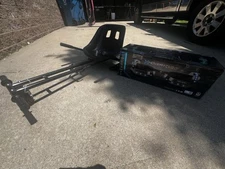 Hover-1 Chrome Electric Scooter w/ Bluetooth Speaker and LED Lights & Go Kart