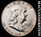 1963-D Franklin Half Dollar - Choice Gem Brilliant Unc  Lustrous  #J8764