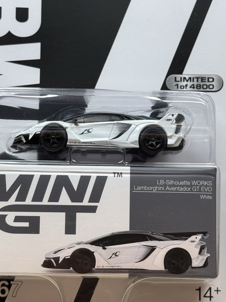 1:64 Mini GT #467 LB-Silhouette WORKS Lamborghini Aventador GT EVO