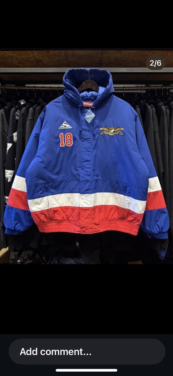 Supreme ANTIHERO Stadium Jacket SMALL | eBay