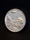 NO DATE DAVY JONES LOCKER NO PREY NO PAY 2oz .999 FINE SILVER ROUND   #MF-1723