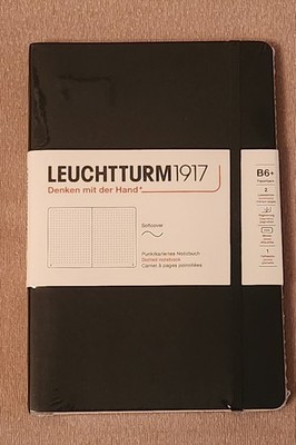 Leuchtturm 1917 Paperback Dot Grid Notebook   - B6+ - NEW SEALED