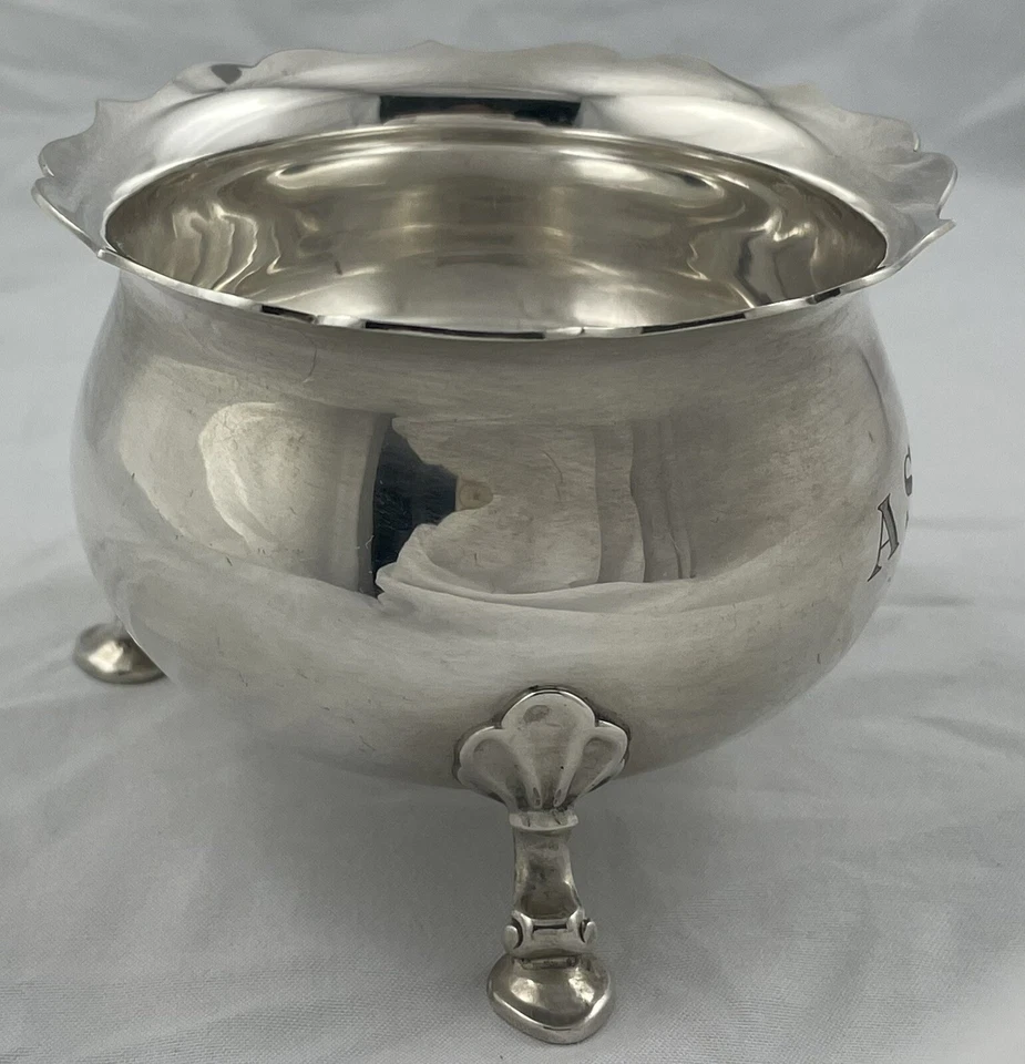 Crema esterlina y azúcar/azúcar Tiffany & Co. Makers mono'd AS Foto 3 de 4