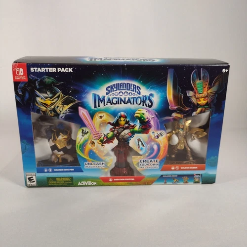 Skylanders Imaginators: Starter Pack (Nintendo Switch, 2017) Complete in Box CIB