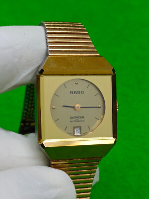 vintage RADO DIASTAR watch Automatic 17 Jewels Date Indicator