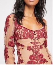 For Love and Lemons Free People Texecula Fall Maxi Dress-Size Small