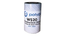 PolyGuard WindowSeal Window Flashing Tape, 12"x100', 20mil Thickness, Waterproof