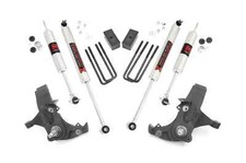 Rough Country 4 Lift Kit M1 Shocks For 88-99 Chevy Gmc 1500 Pickup And Suv 2wd Rough Country 4 Lift Kit M1 Shocks For 88-99 Chevy Gmc 1500 Pickup And Suv 2wd