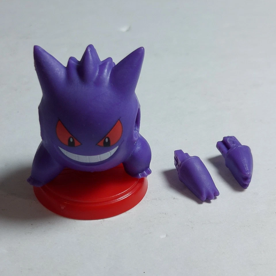 Pokemon 1.5" Gengar Choco Egg Mini Figura Gashapon Furuta Foto 3 de 3