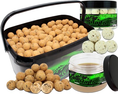 Magic Baits Session Set Boilies Pop Ups Dip Vanille