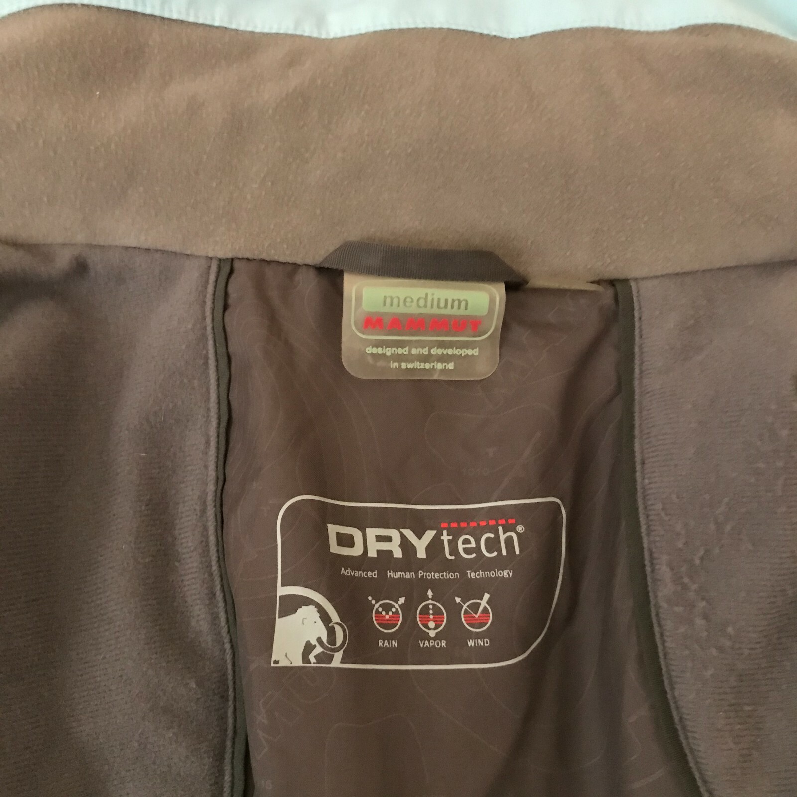 Mammut Drytech Mens Blue Ski Snowboard Winter Jacket Gem