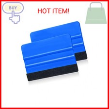 2 Pieces Wallpaper Smoothing Tool, Vehicle Vinyl Felt Squeegee Window Tint Film