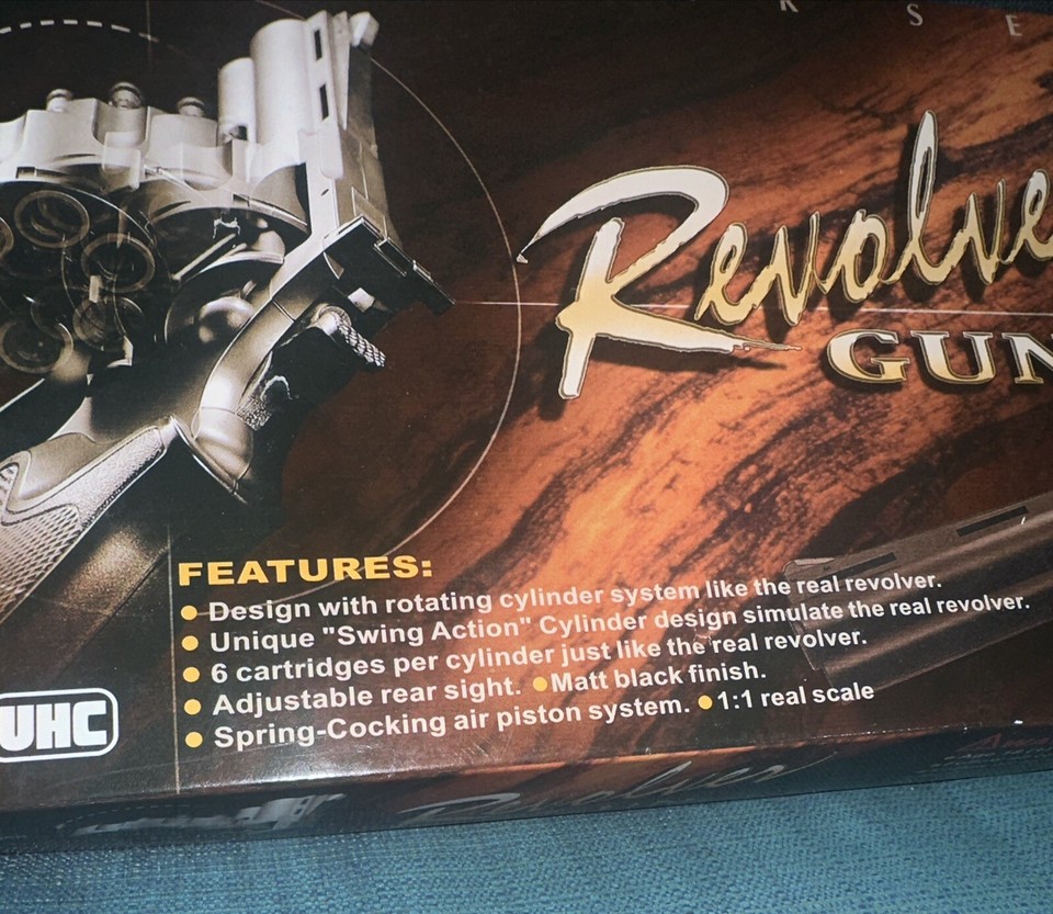 UHC UA938 Magnum Revolver Airsoft Pistol Gun P.357mag. eBay