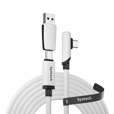 Syntech Link Kabel Kompatibel Mit Meta/Oculus Quest 3/2 Zubehör Und Pc/Steam VR,