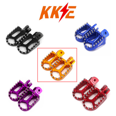 KKE Footpegs Billet Foot Rest For E-moto SurRon Light Bee/-X 19-24 GOLD