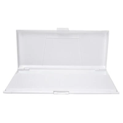 24 puits peinture Portable blanc en plastique plateau boîte aquarelle dessin - Photo 1/4