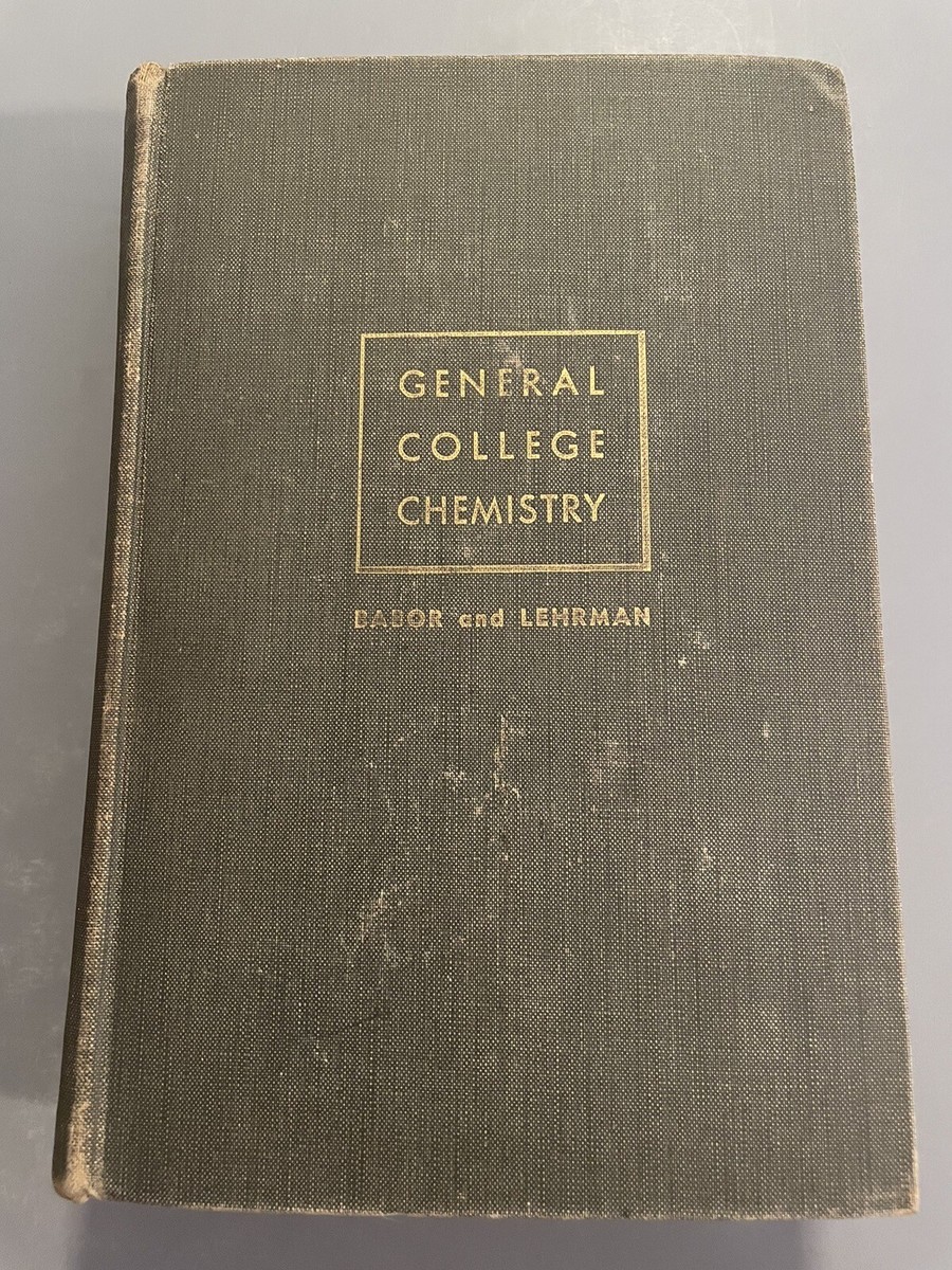 コタン様ALGEBRA HISTORY Chemistry Biology 5冊 General College Chemistry 1940 Joseph Babor | eBay