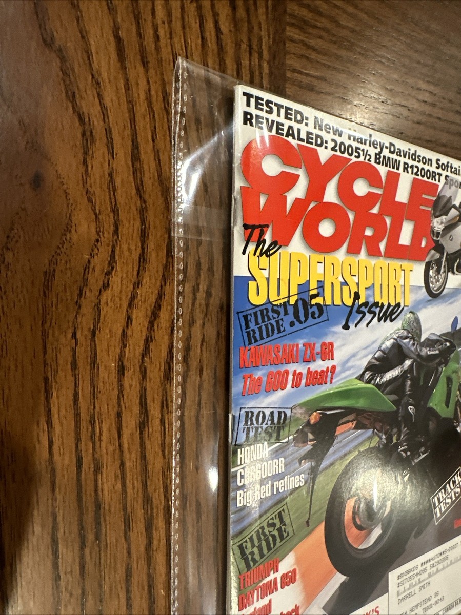Cycle World Magazine March 2005 Kawasaki ZX-6R!!!! | eBay